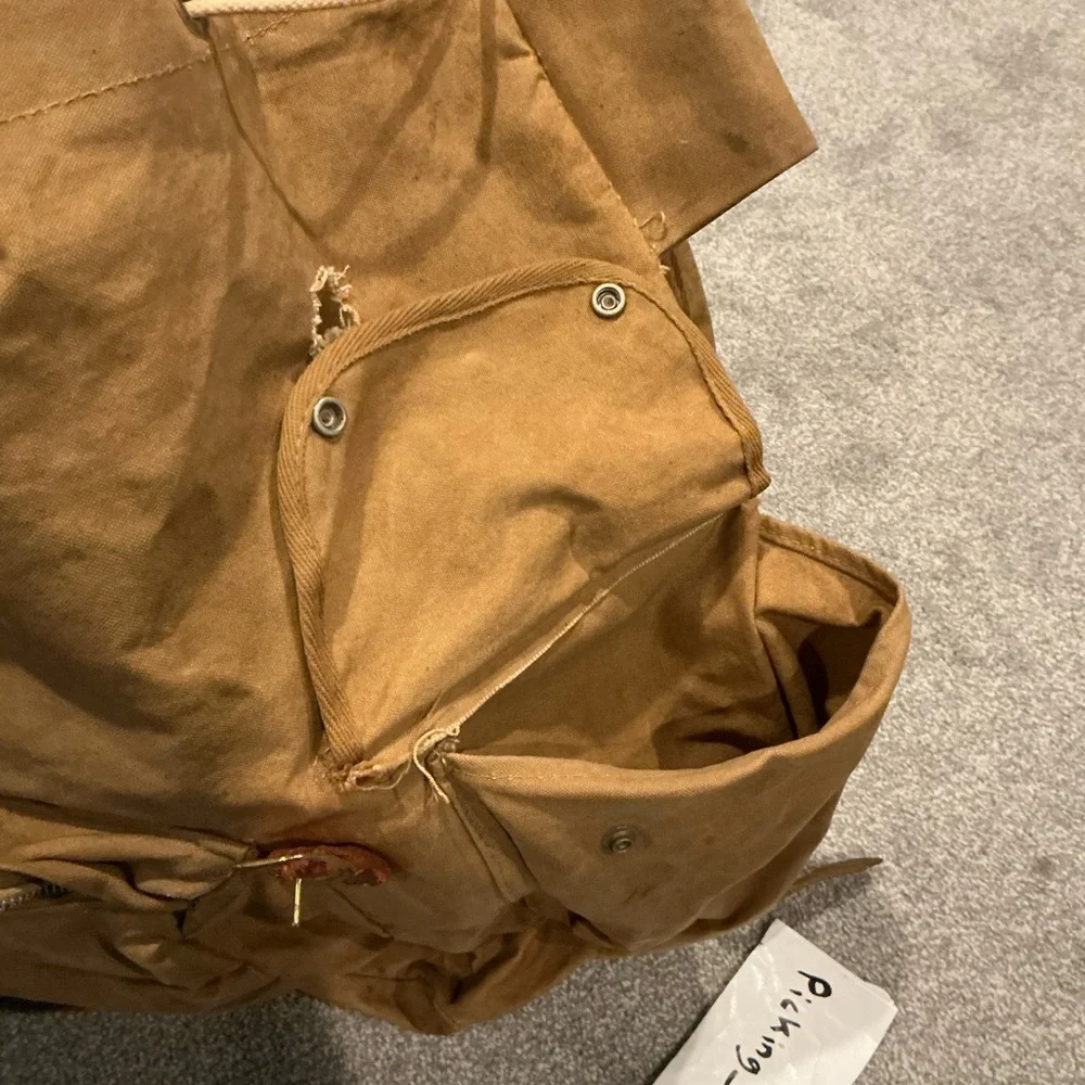 Vintage Boy Scouts Hiking, Canvas Backpack, And Cooking Set for‎ Outdoor Camping